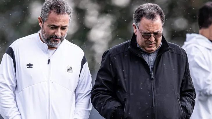 Mattos e Teixeira durante treinamento. Foto: Raul Baretta/SFC