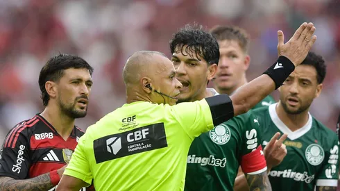 Gustavo Gómez e Wilton Pereira Sampaio em Flamengo x Palmeiras