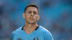 RS - PORTO ALEGRE - 13/09/2025 - BRASILEIRO A 2025, GREMIO X MIRASSOL - Cristian Pavon jogador do Gremio durante partida contra o Mirassol no estadio Arena do Gremio pelo campeonato Brasileiro A 2025.