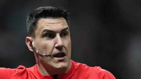 MG - BELO HORIZONTE - 27/09/2025 - BRASILEIRO A 2025, ATLETICO-MG X MIRASSOL - O arbitro Rafael Rodrigo Klein durante partida entre Atletico-MG e Mirassol no estadio Arena MRV pelo campeonato Brasileiro A 2025.