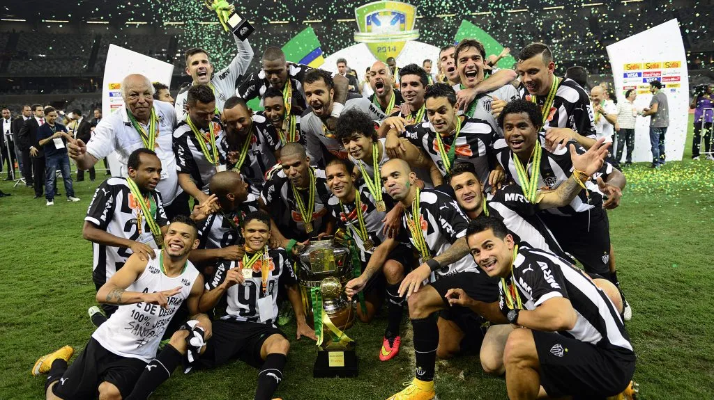 Atlético na Copa do Brasil de 2014. Foto: Andre Yanckous/AGIF