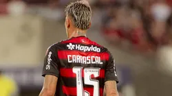 Carrascal na vitória sobre o Palmeiras no Maracanã