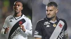 Rayan e Vegetti em ação pelo Vasco - Foto: Thiago Ribeiro/AGIF