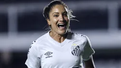 Laryh segue no Santos até o fim de 2026 - Foto: Reinaldo Campos/ Santos F.C.