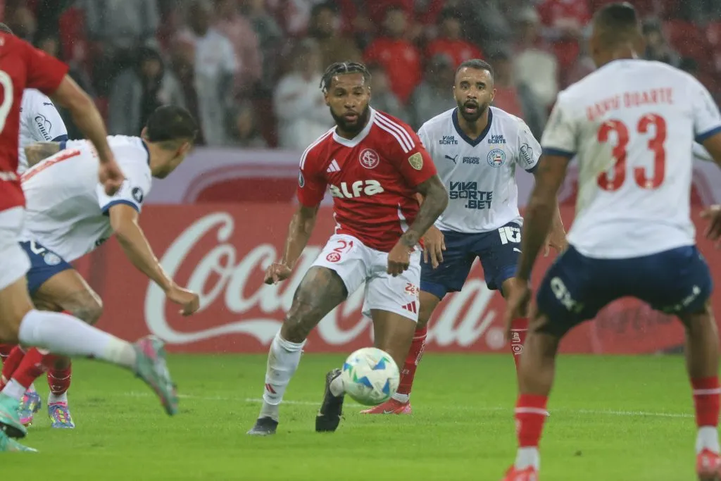 Internacional e Bahia se enfrentaram pela Libertadores em 2025 (Ricardo Duarte / Internacional)