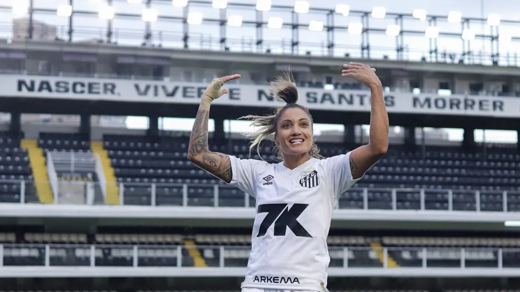 Laryh atacante do Santos