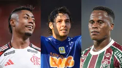 Jogadores que foram essenciais em seus clubes. Foto: Maxi Franzoi/Mauro Horita/Thiago Ribeiro/AGIF