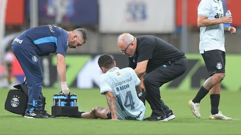 Marcos Rocha saiu com apenas 20 minutos do 1T na derrota para o Bahia