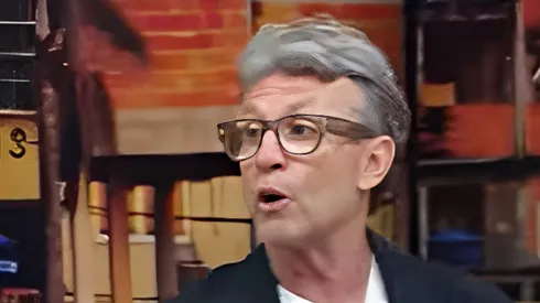 Craque Neto durante programa diário que apresenta na Band. Foto: Reprodução/YouTube Os Donos da Bola.