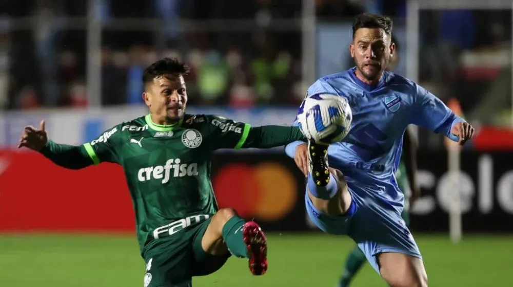 Última vez que Palmeiras foi derrotado para equipe estrangeira na Libertadores foi contra Bolívar, em 2023 – Foto: César Greco/Ag. Palmeiras