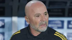 Sampaoli durante jogo do Galo no Maracanã.