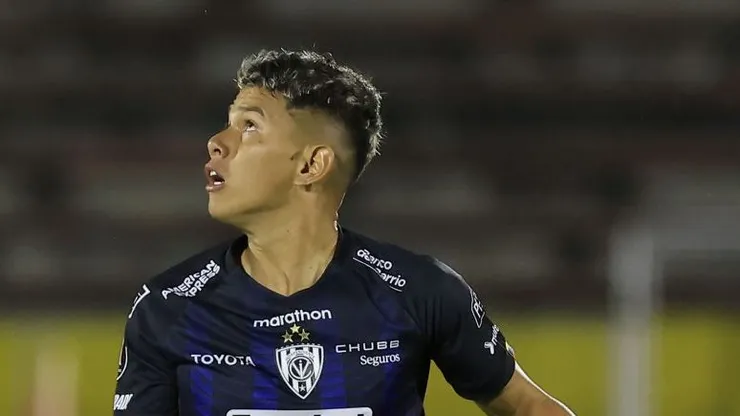 Jordy Alcíval, do Independiente del Valle e da Seleção Equatoriana - Foto: Franklin Jacome/Getty Images