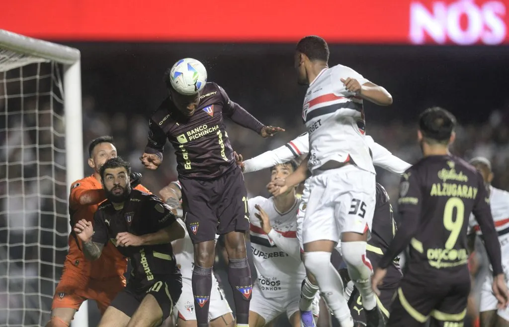 Gonzalo Valle esteve em campo diante do São Paulo. Foto: Alan Morici/AGIF