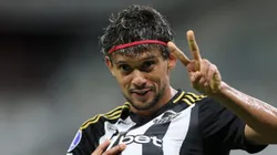 Gustavo Scarpa é um dos pendurados do Atlético contra Independiente Del Valle