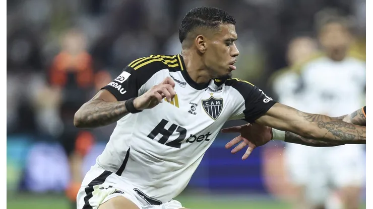 Ruan, zagueiro do Atlético Mineiro em partida pelo campeonato brasileiro (Foto: Alexandre Schneider/Getty Images)