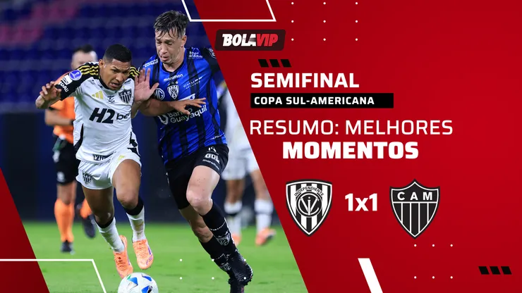 Independiente del Valle 1 x 1 Atlético-MG. Foto: Franklin Jacome/Getty Images
