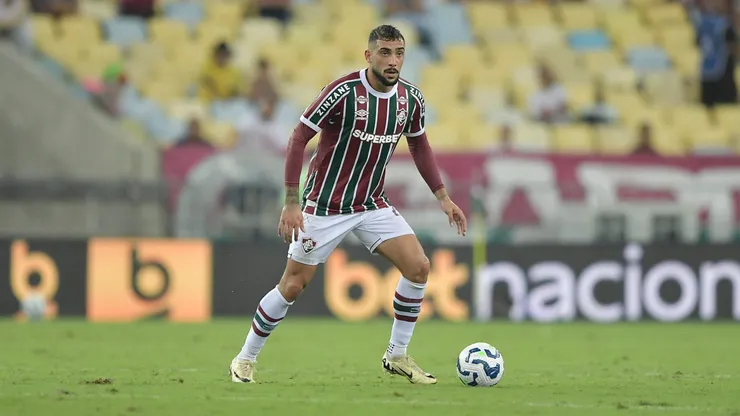 Freytes jogador do Fluminense durante partida contra o Aparecidense no estadio Maracana pelo campeonato Copa Do Brasil 2025. Foto: Thiago Ribeiro/AGIF