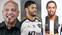 Ídolos do Galo. Foto: Thiago Ribeiro/AGIF; Bruno Cantini/Atlético