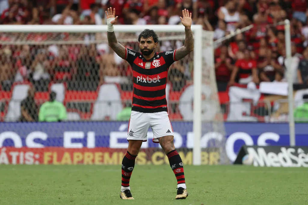 Gabigol foi um dos atacantes que ajudaram o Flamengo a bater o muitas vezes o Vasco da Gama. Foto: Wagner Meier/Getty Images)