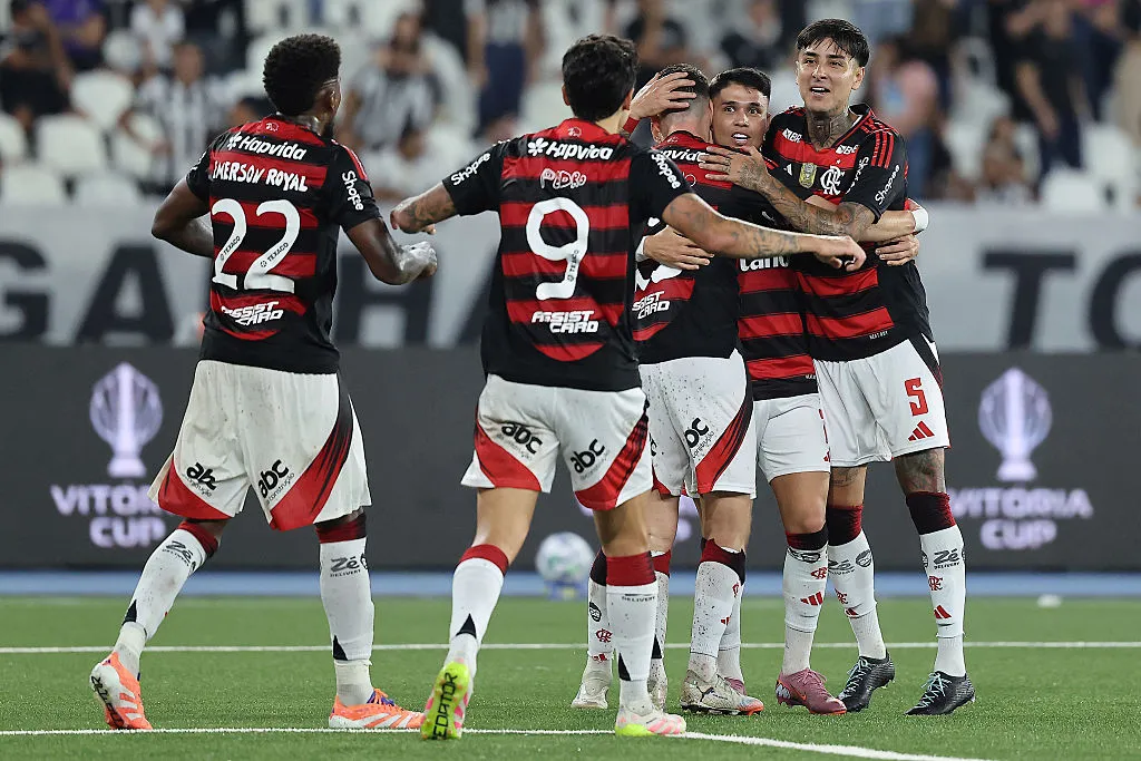 Flamengo venceu o Botafogo no último meio de semana pelo Brasileirão. Foto: Wagner Meier/Getty Images)