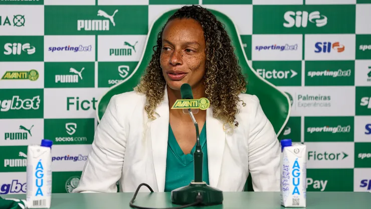 Rosana Augusto é apresentada oficialmente no Palmeiras - Foto: Fabio Menotti/Palmeiras