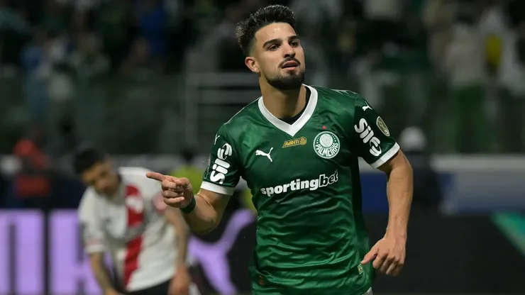 Contra o River Plate, nas quartas, Flaco López foi um dos destaques do Verdão