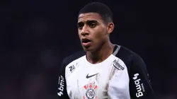 Gui Negao jogador do Corinthians durante partida contra o Athletico-PR no estadio Arena Corinthians pelo campeonato Copa Do Brasil 2025. Foto: Marcello Zambrana/AGIF