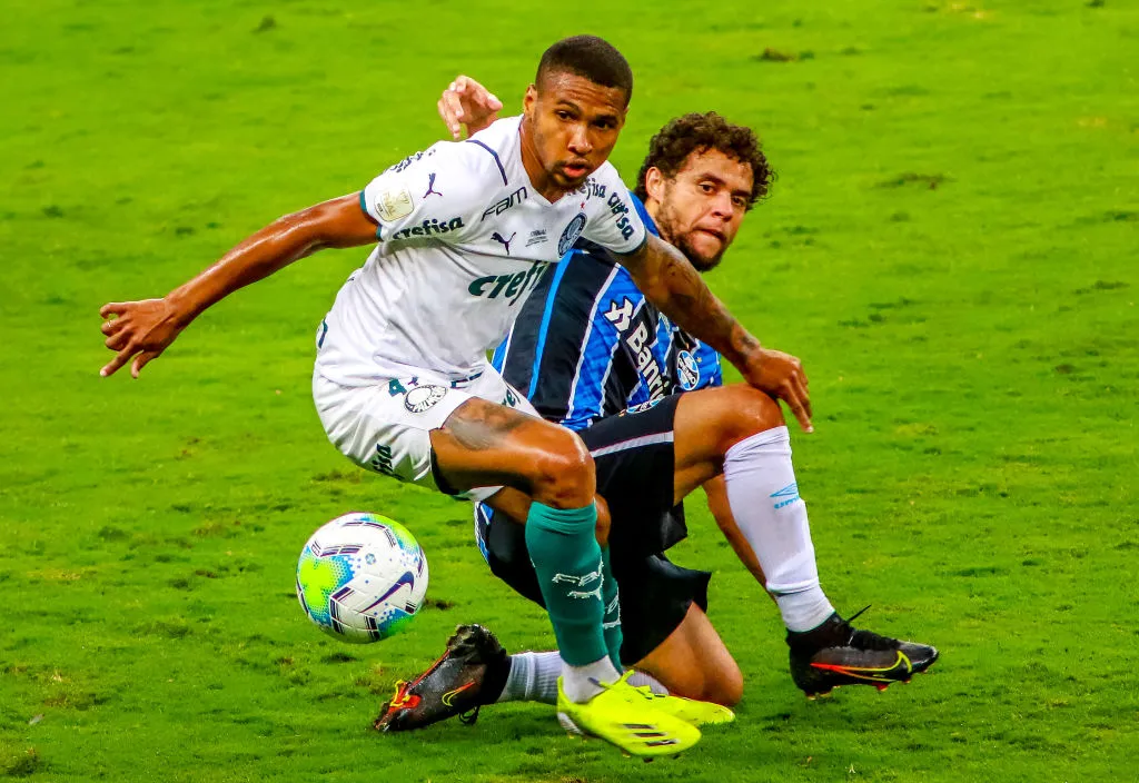 Palmeiras e Grêmio fizeram a final da Copa do Brasil 2020 onde o Alviverde levou a melhor nos dois jogos. Foto; Silvio Avila/Getty Images)