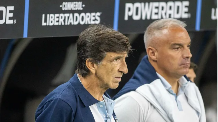Gustavo Costas antes de jogo pela Libertadores contra o Fortaleza.