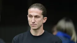 RJ - RIO DE JANEIRO - 19/10/2025 - BRASILEIRO A 2025, FLAMENGO X PALMEIRAS - Filipe Luis tecnico do Flamengo durante partida contra o Palmeiras no estadio Maracana pelo campeonato Brasileiro A 2025. Foto: Thiago Ribeiro/AGIF