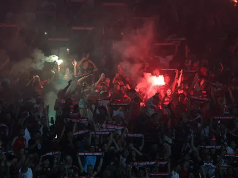 Torcida faz festa no Maracanã antes de Flamengo x Racing