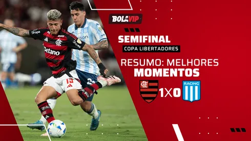 Flamengo 1 x 0 Racing. Foto: Jorge Rodrigues/AGIF