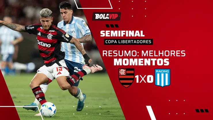 Flamengo 1 x 0 Racing. Foto: Jorge Rodrigues/AGIF