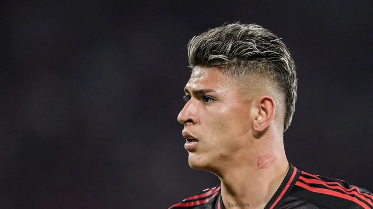 Carrascal afasta rótulo de reserva de Arrascaeta e se firma como coringa do Flamengo — Foto Thiago RibeiroAGIF