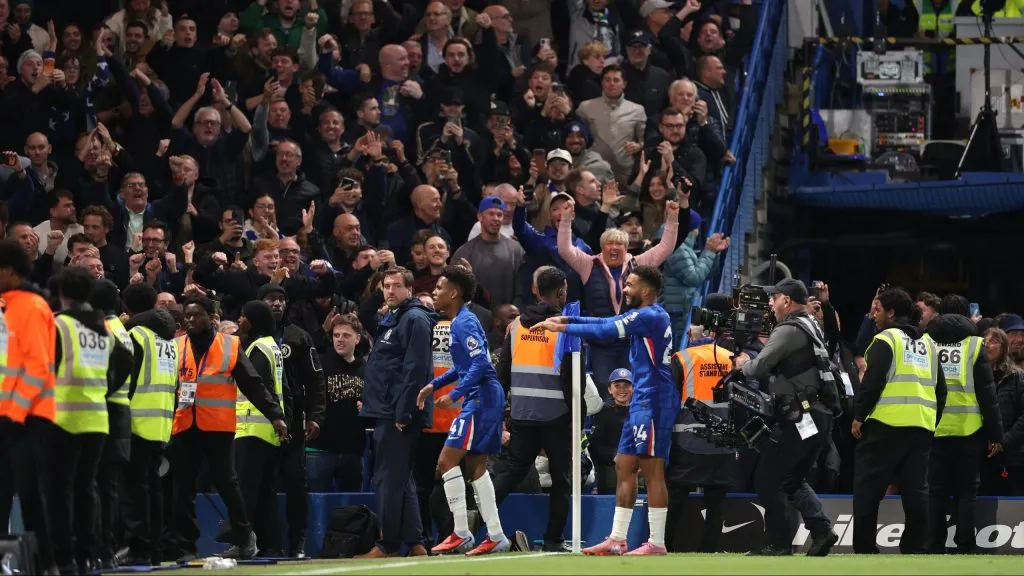 Estêvão ganhou destaque internacional após atuação – Foto: Michael Steele/Getty Images