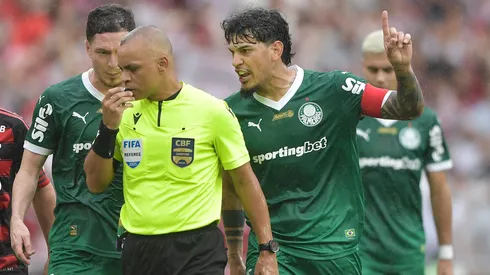 Piquerez e Gómez são denunciados e podem desfalcar o Palmeiras na reta final do Brasileirão — Foto Thiago RibeiroAGIF