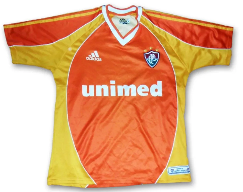 A camisa laranja do Fluminense. Foto: Divulgação