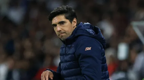 Abel Ferreira durante revés no Equador