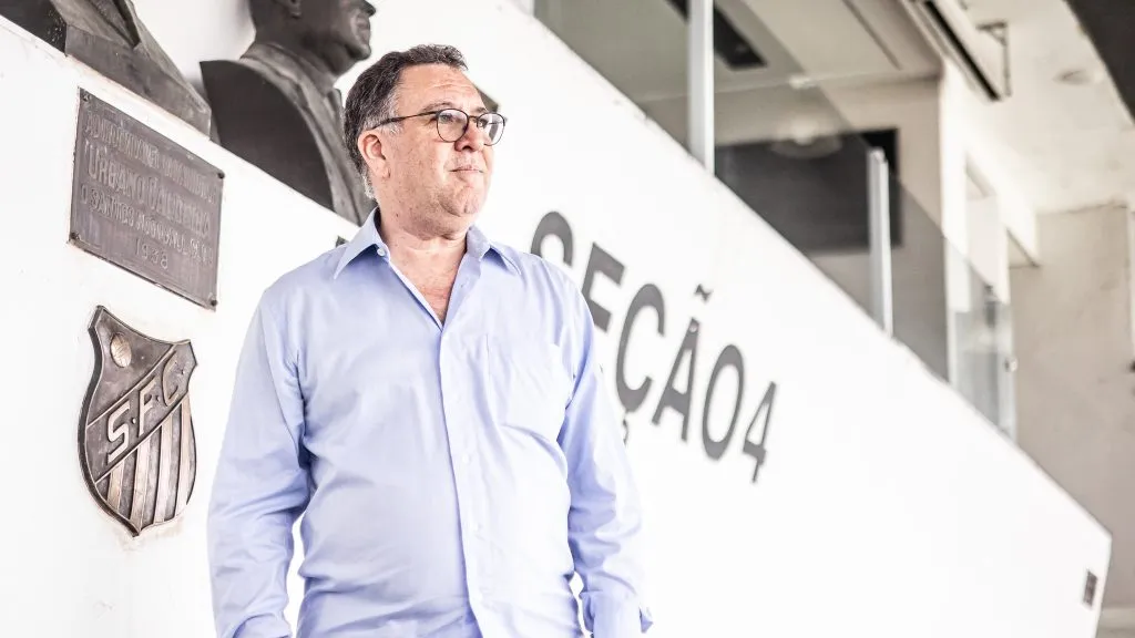 Marcelo Teixeira vem realizando seu trabalho nos bastidores para evitar polêmicas na temporada – Fotos: Raul Baretta/ Santos FC