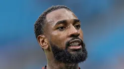 Gerson durante partida pelo Fla.