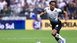 Carrillo jogador do Corinthians durante partida contra o Sport no estadio Arena Corinthians pelo campeonato Brasileiro A 2025. Foto: Marcello Zambrana/AGIF