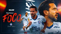 Everton Ribeiro tem construido uma bela trajetória pelo Esporte Clube Bahia. Foto: Jorge Rodrigues/AGIF - Thiago Ribeiro/AGIF - Marlon Costa/AGIF