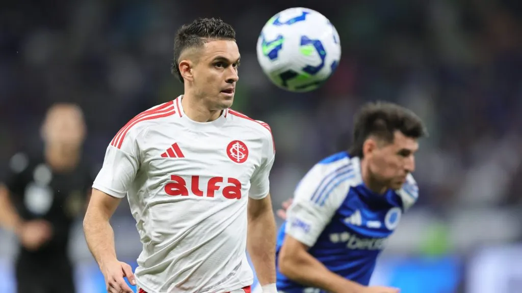 Borré em ação pelo Inter – Foto: Gilson Lobo/AGIF