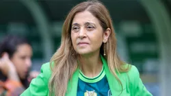 Leila Pereira acompanha o mercado da bola Alviverde. Foto: Marcello Zambrana/AGIF