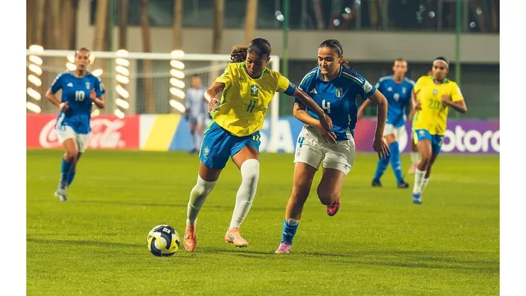 Brasil x Itália. Foto: Fabio Souza/CBF