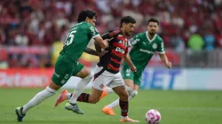 Arrascaeta jogador do Flamengo durante partida contra o Palmeiras no estadio Maracana pelo campeonato Brasileiro A 2025. Foto: Thiago Ribeiro/AGIF