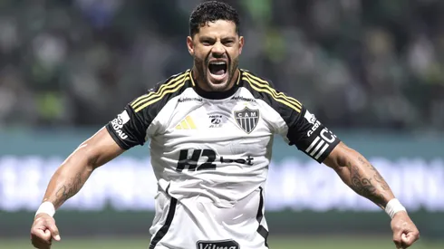 Hulk celebra gol pelo Atlético-MG - Foto: Marcello Zambrana/AGIF