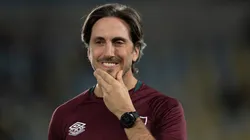 Luis Zubeldia tecnico do Fluminense durante partida contra o Juventude no estadio Maracana pelo campeonato Brasileiro A 2025. Foto: Jorge Rodrigues/AGIF