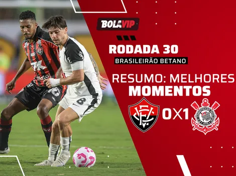 Corinthians vence o Vitória no Barradão pelo Brasileirão Betano