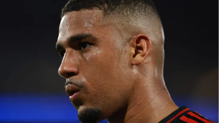 Samuel Lino, atacante do Flamengo em partida pelo campeonato brasileiro (Foto: Buda Mendes/Getty Images)